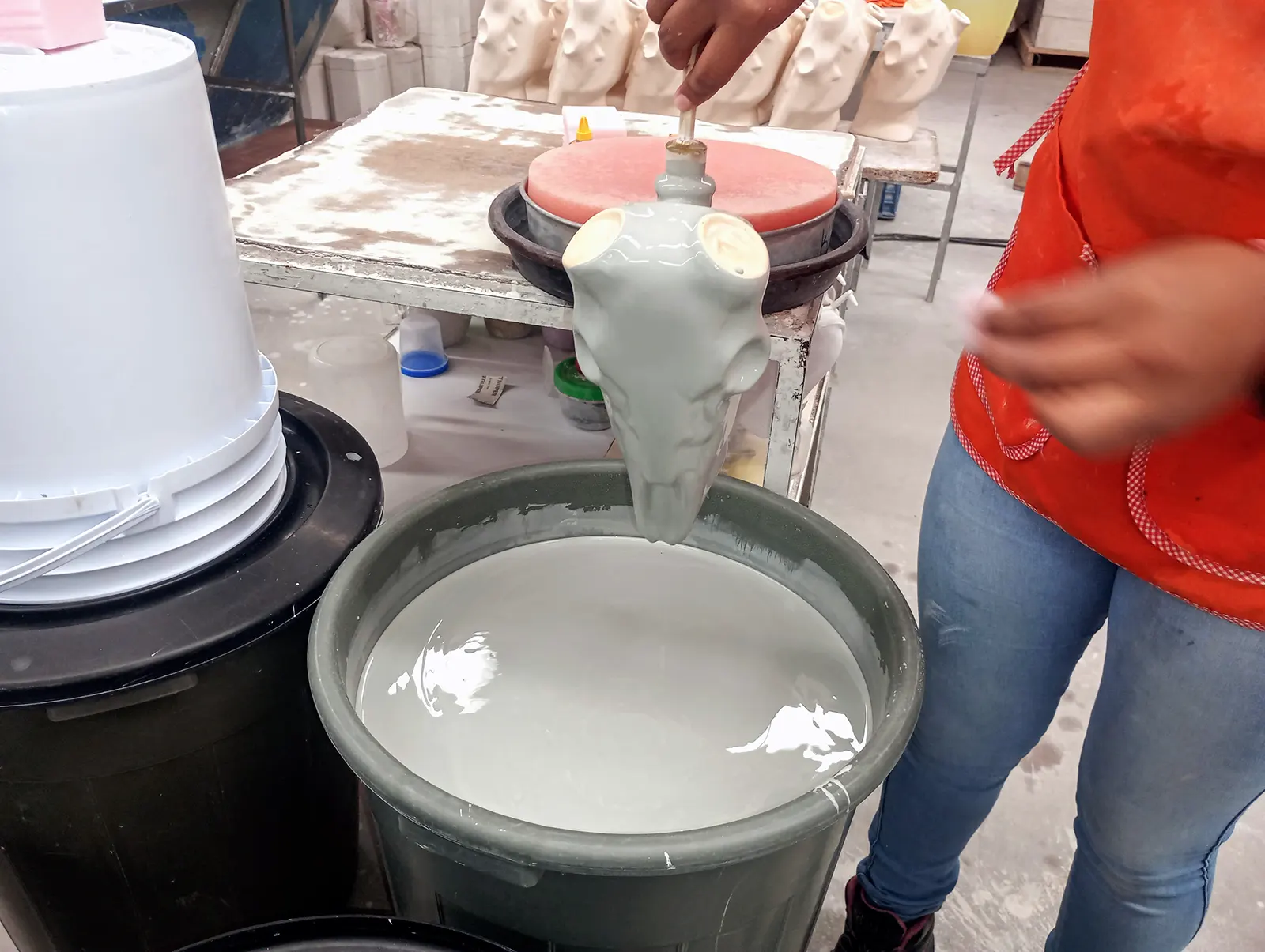 Proceso - Esmalte por fuera 2